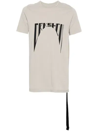 Rick Owens Drkshdw Level T T-shirt In Grey