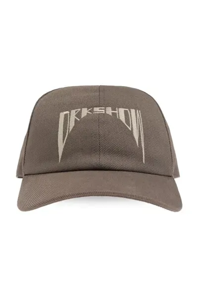 Rick Owens Drkshdw Logo In Grey