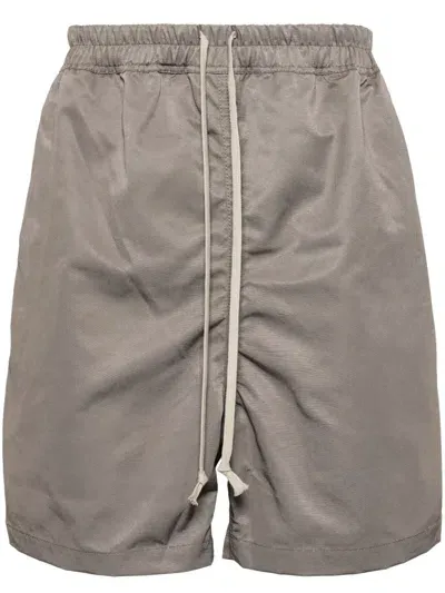 Rick Owens Drkshdw Long Boxers In Neutrals