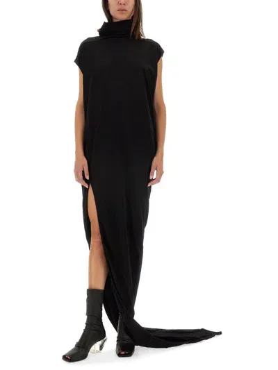 Rick Owens Drkshdw Long Dress In Black