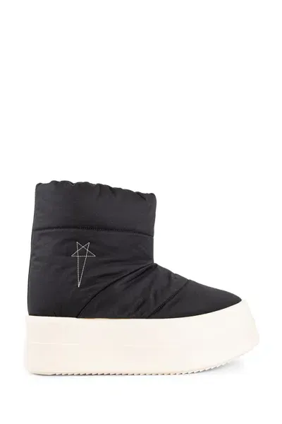 Rick Owens Drkshdw Man Black Boots