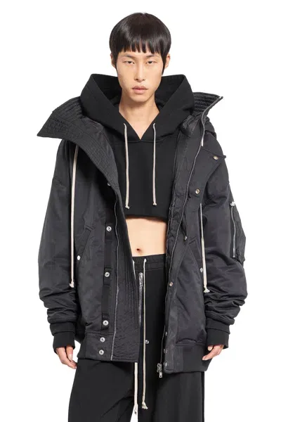 Rick Owens Drkshdw Man Black Jackets