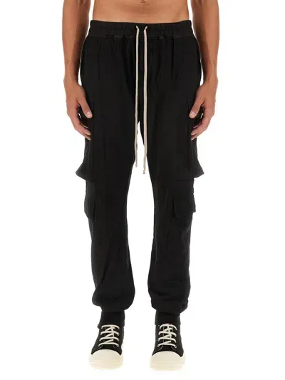 Rick Owens Drkshdw Mastodon Pants In Black