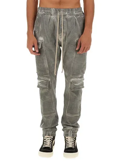 Rick Owens Drkshdw Mastodon Pants In White