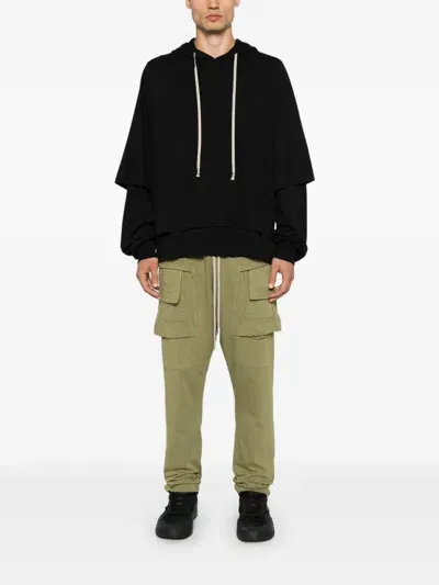 Rick Owens Drkshdw Sweatshirt In 09 Black