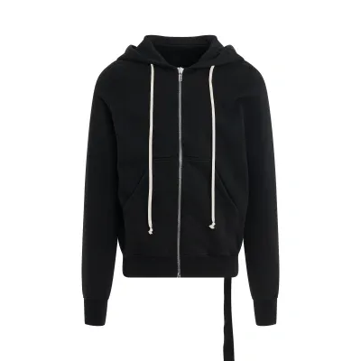 Rick Owens Drkshdw Jason's Organic-cotton Hoodie In Black