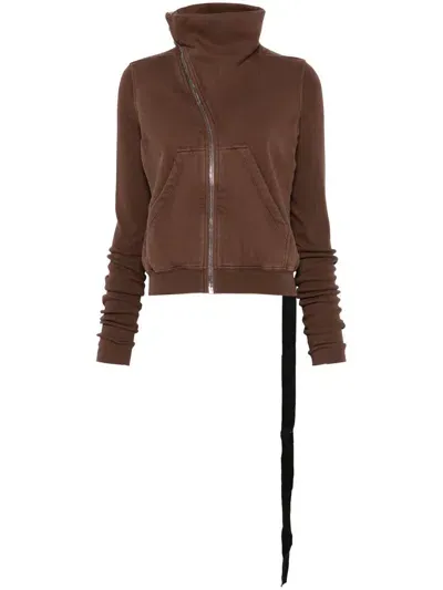 Rick Owens Drkshdw Mountain Sweatshirt In Terra