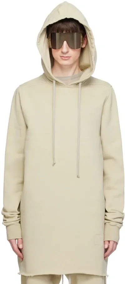 Rick Owens Drkshdw Off-white Jason's Hoodie In 08 Pearl