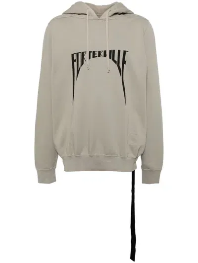 Rick Owens Drkshdw Oversized Hoodie In Neutrals