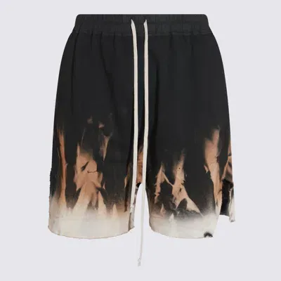 Rick Owens Drkshdw Pantaloncini Rosso In Schwarz