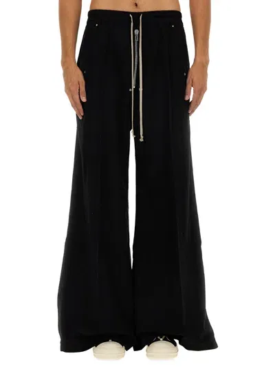 Rick Owens Drkshdw Pants "geth Belas" In Black