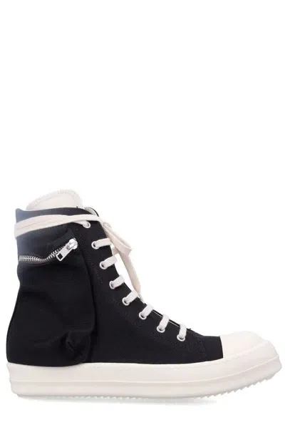 Rick Owens Drkshdw Porterville Cargo Sneakers In Black