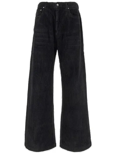 Rick Owens Drkshdw Porterville Geth Trousers In Black