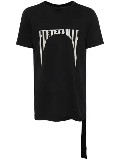 Rick Owens Drkshdw Porterville T-shirt In Black