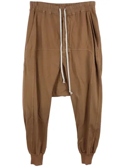 Rick Owens Drkshdw Prisoner Trousers In ブラウン