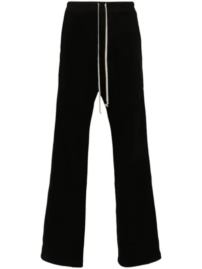 Rick Owens Drkshdw Pusher Trousers In Black