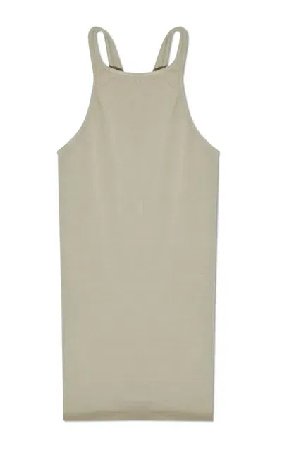 Rick Owens Drkshdw Racerback Sleeveless Tank Top In Grey