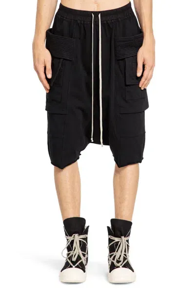 Rick Owens Drkshdw Shorts In Black