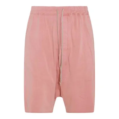 Rick Owens Drkshdw Drawstring Shorts In Pink