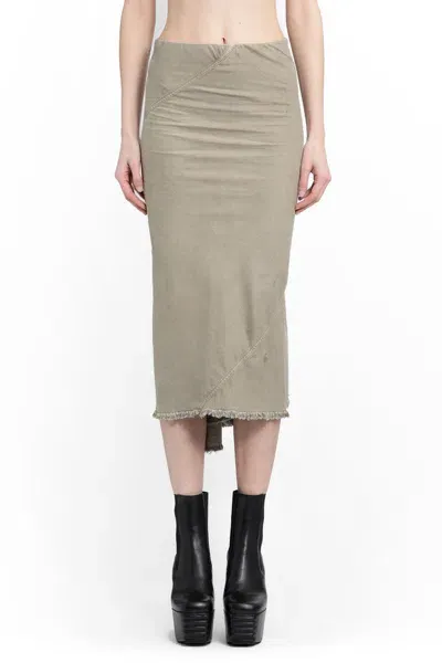 Rick Owens Drkshdw Midi In Grey