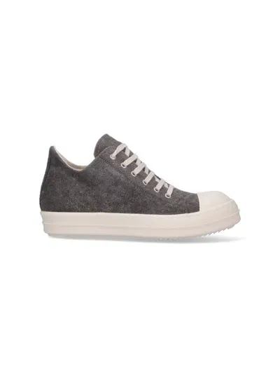 Rick Owens Drkshdw Sneakers Low-top In Gray