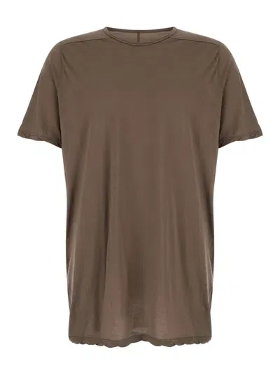 Rick Owens Drkshdw T-shirt - Level T In Beige