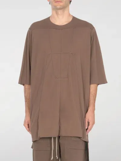 Rick Owens Drkshdw T-shirt  Men Color Brown In Braun