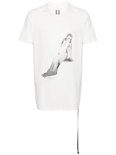 Rick Owens Drkshdw T-shirts And Polos In White