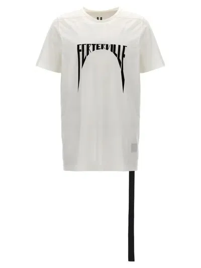 Rick Owens Drkshdw T-shirts And Polos In Milk/black