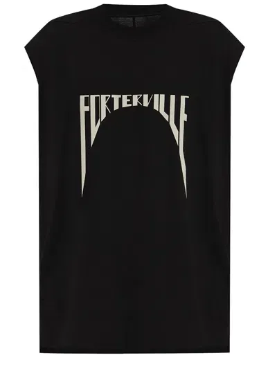 Rick Owens Drkshdw Tank Tarp T Men Black In Cotton