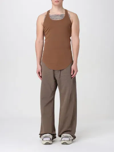 Rick Owens Drkshdw Tank Top  Men Color Brown In Braun