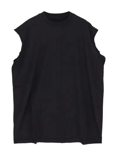 Rick Owens Drkshdw Tarp T-shirt In Black