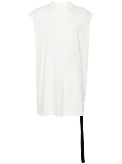 Rick Owens Drkshdw Tartp T Cotton Tank Top In White