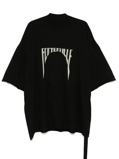 Rick Owens Drkshdw Tommy T T-shit In Black