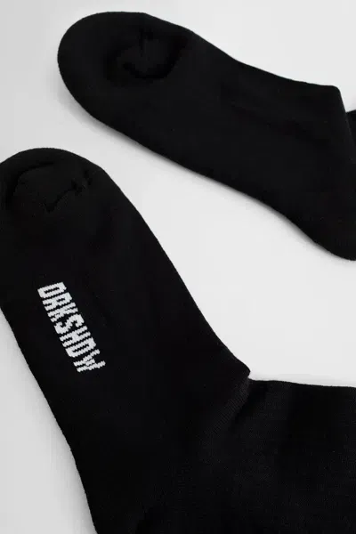 Rick Owens Drkshdw Unisex Black Socks