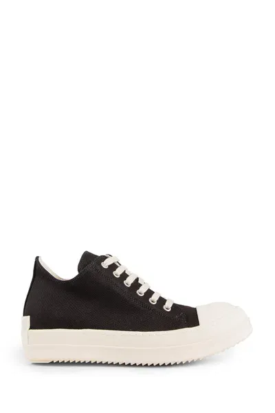 Rick Owens Drkshdw Woman Black&white Sneakers