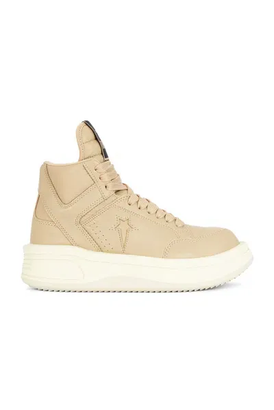 Rick Owens Drkshdw X Converse Turbowpn In Neutrals