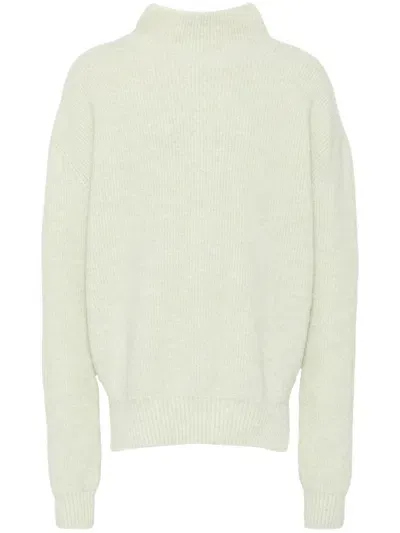 Rick Owens Fisherman Tabard Sweater In Green