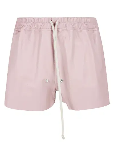 Rick Owens Gabe Boxer Shorts In Pink