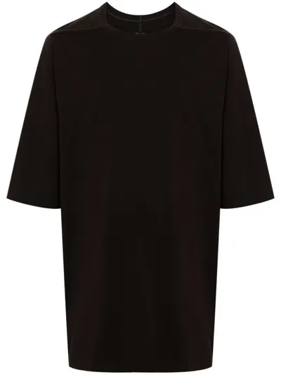 Rick Owens Jumbo T-shirt In Brown