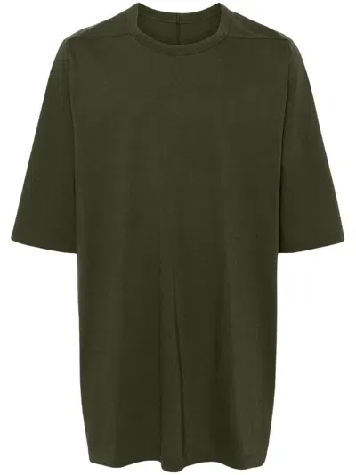 Rick Owens Jumbo T-shirt In Green