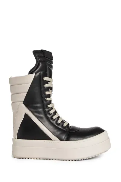 Rick Owens Man Black&white Sneakers