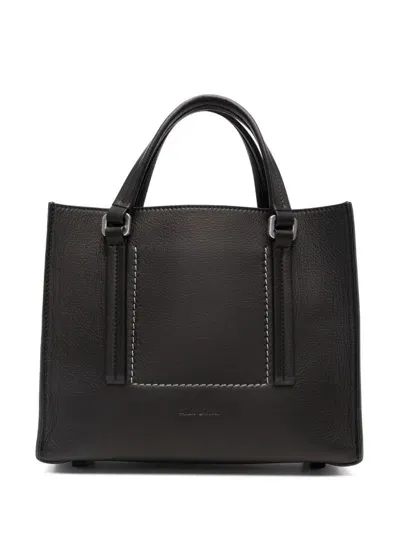 Rick Owens Mini Edith Shopper Bag In 09 Black