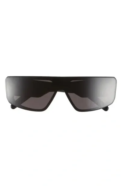 Rick Owens Performa Shield Sunglasses In Black