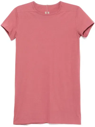 Rick Owens Short-sleeved T-shirt In Pink