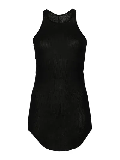 Rick Owens Scoop-neck Tank Top In Black