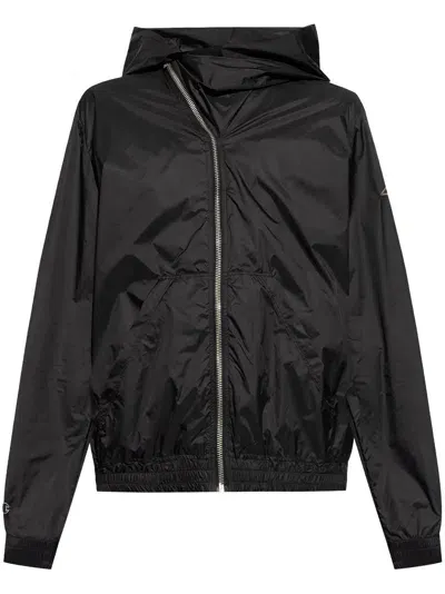 Rick Owens X Champion Mountain Windbreaker 219220 In Black