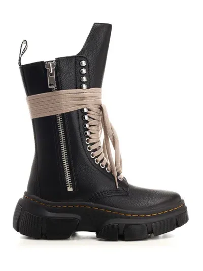 Rick Owens X Dr. Martens Dr. Martens X Rick Owens 1918 Boots In Black