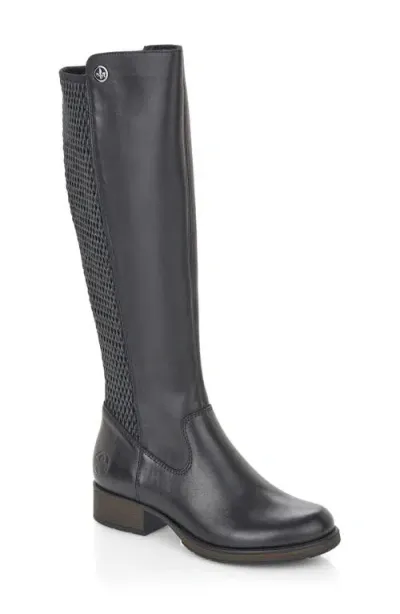 Rieker Faith 91 Riding Boot In Black