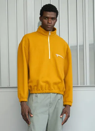 Rier Fleece Sweatshirt In Yellow